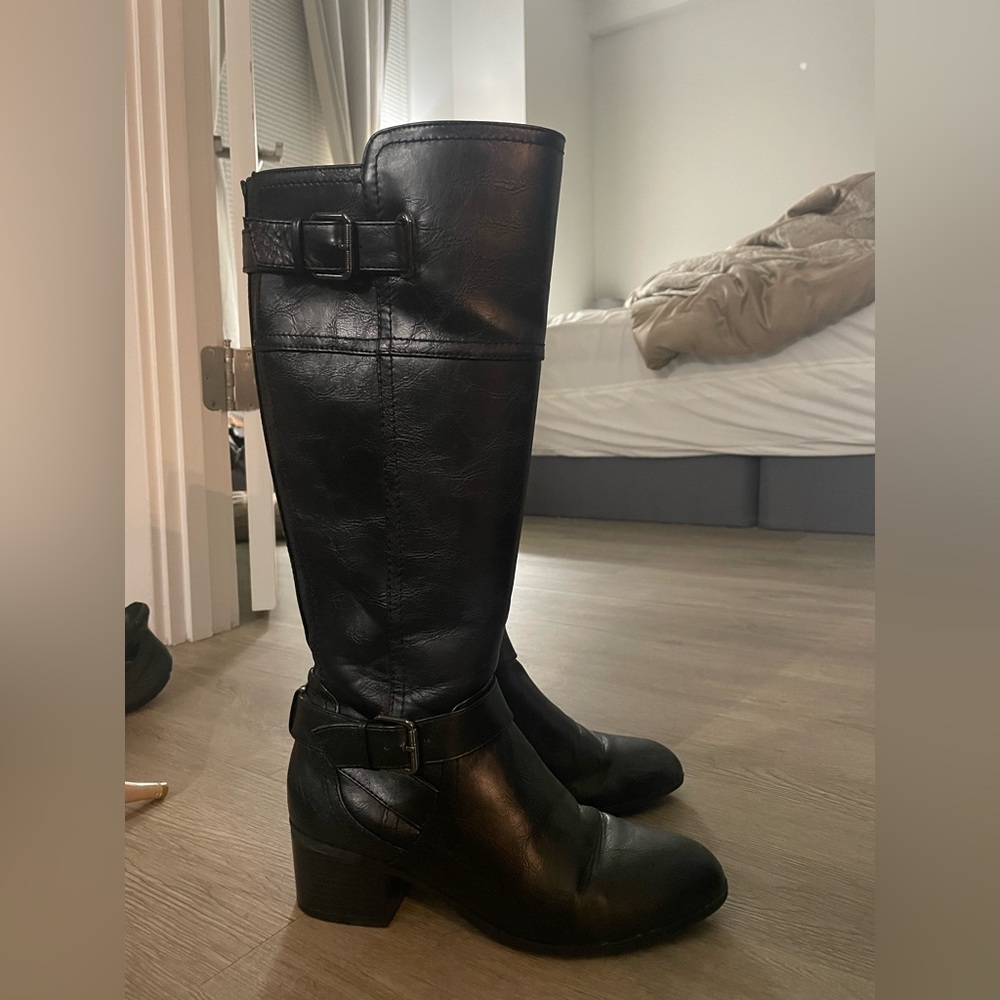 Unisa Black Riding Boots